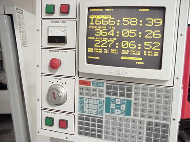HAAS VF-6, HAAS CNC, 64" x 32" x 30", 10000 RPM 20HP CAT 40, PACKAGE D MACHINE, '97