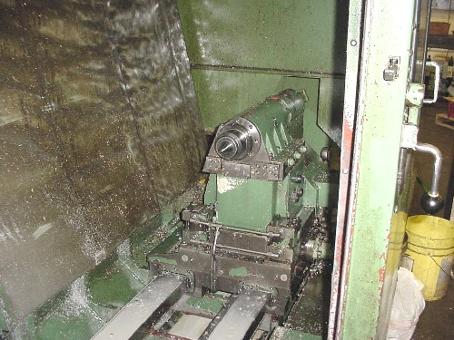 G&L MASTERLINE 50U, FANUC 10TF, 21" CHUCK, 78" CENTERS, 1440 RPM 50HP, CHIP, '89