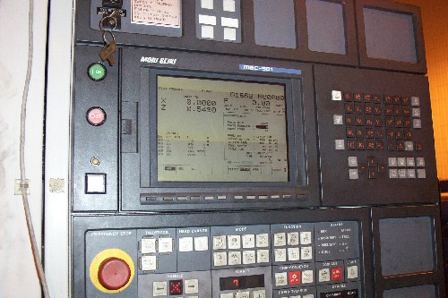 MORI SEIKI SL-400B/800, MORI MSC-801, 28" SWING, 44.3" CC, 5.1" BORE, 15" CHUCK, '99