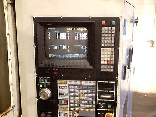 HITACHI SEIKI HC500, FANUC 11M, 20" PALLETS, 27.5" x 23.5" x 23.5", 3150 RPM, '86