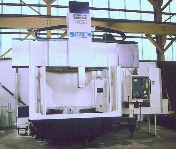 TOSHIBA TMD-16, FANUC 15TF, 63" TBL, 78" SW, 280 RPM, LIVE MILLING, ATC, 1994