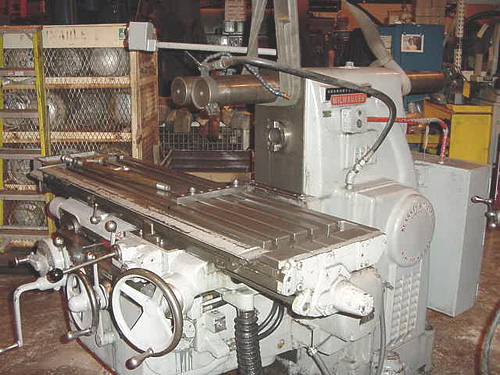 NO. 215-TF-16 KEARNEY & TRECKER, 16" X 62" TBL,  50 TAPER,  1500 RPM, 15 HP