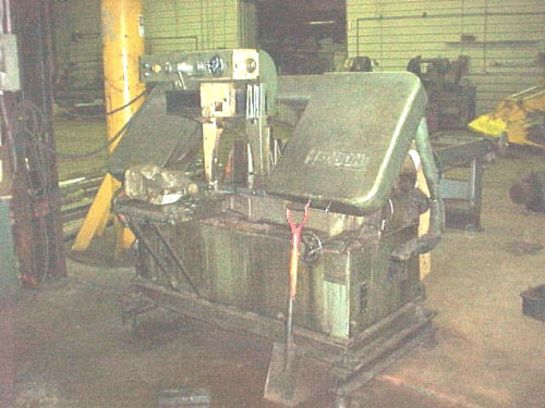 16" X 18" KYSOR-JOHNSON, MDL H-450H, 5 HP, 65-400 FPM, 1-1/2" BLADE, 1977