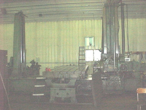 6" GIDDINGS & LEWIS 56, 60" X 144" TBL, X-120", Y-84", 6-300 RPM, TAILSTOCK
