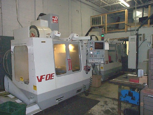 HAAS VF-0E, HAAS CNC, 30" x 16" x 20", 7500 RPM, PACKAGE C MACHINE, 2001