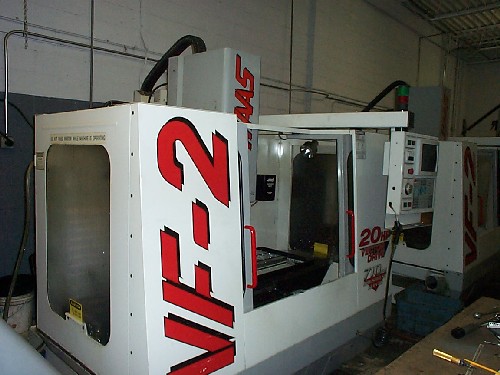 HAAS VF-2, HAAS CNC, 30" x 16" x 20", 7500 RPM, CAT 40, PACKAGE C MACHINE, 1999