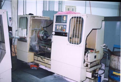 HARRISON MODEL M400, FANUC O-TB CNC CONTROL,17 3/4" X 60",