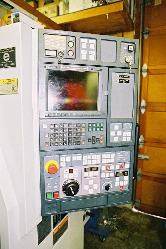 MORI SEIKI SL-203SMC, FANUC 18iTA, 26.8" SWING, MILLING & SUB, PARTS CATCHER, '02