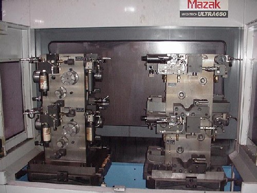 MAZAK ULTRA 650, M-PLUS, 39.37" x 31.49" x 29.52", 1Âº, COOL THRU, CHIP, 1996