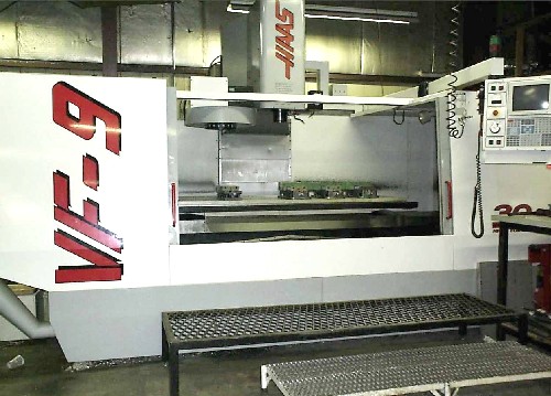 HAAS VF-9, HAAS CNC, 84" x 40" x 30", CAT 40, 10000 RPM, COOLANT THRU, 1998