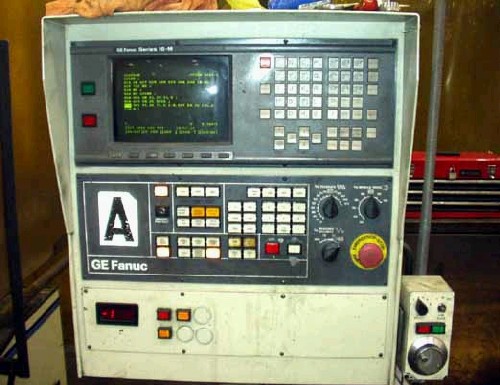 KOMO VMC-40, GE FANUC 16MB, 144" x 24" x 22", 6000 RPM, RIGID TAPPING, 1997