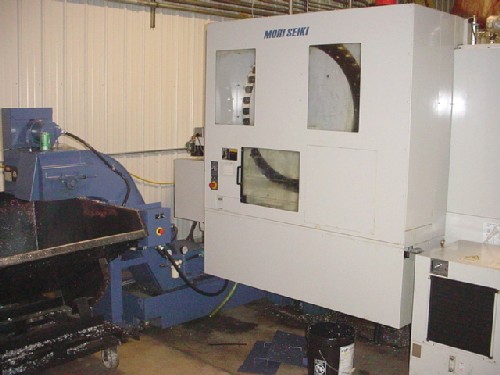 MORI SEIKI SH-400, FANUC 18M, 22" x 20" x 20" 1Âº, 12000 RPM, COOL THRU, CHIP, 1998
