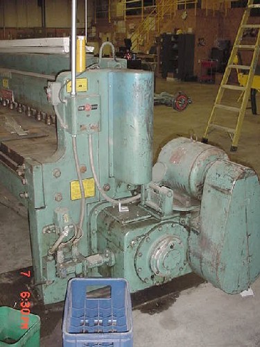 10 GA. X 120" WYSONG, MODEL 1010RD MECHANICAL SHEAR
