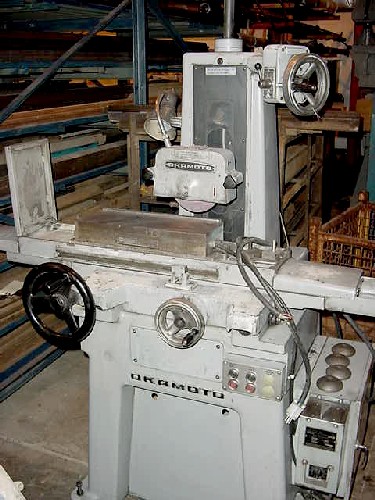 6" X 18" OKAMOTO #PFC450, MANUAL, 1978, HITACHI ELECTRO CHUCK W/CONTROL