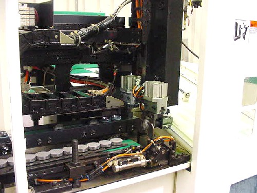 TAKAMATSU X-10 HI SERVER, FANUC 21TB, 6" CHUCK, AUTO LOADER, MINT, 2002