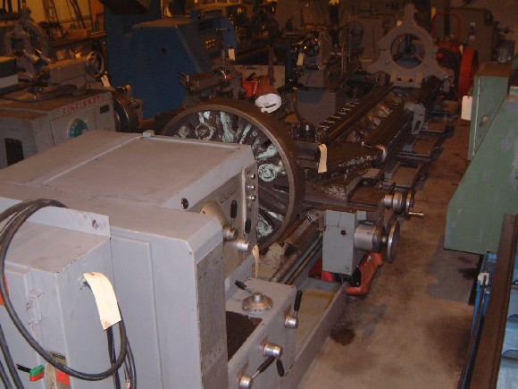 31-1/2" X 196" POREBA, 800 RPM, TAPER, 31" 4-JAW, 1979