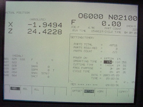 MORI SEIKI SL-35B/1500, FANUC 18TC, 23.6" SWING, 64" CENTERS, CHIP, 12" CHUCK, '99