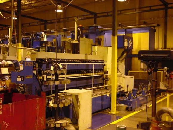 TOYODA HMC CELL, 1990 FH-55'S & 18 PALLET STOCKER CELL, 120ATC EA, .001 DEG., '90