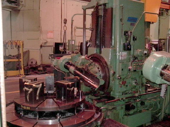 NO. 96H NORTON GOULD & EBERHARDT, PITCH 1.5 DP, 10.75" HOB DIA., 4 SPEED TABLE DRIVE, 1970