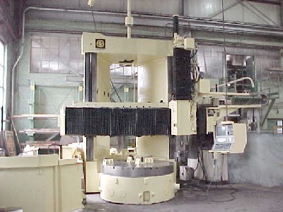 72" GIDDINGS & LEWIS SERIES 514, 2 AXIS, 14" HOLE, TYPE N 8 POSITION PARALLEL INDEX RAM HEAD, 1980