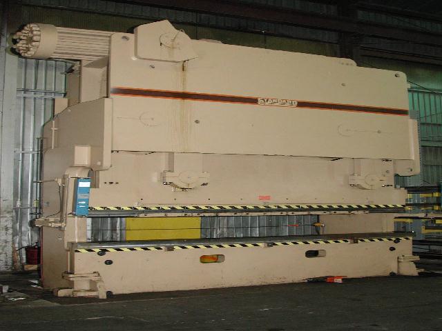 600 TON X 14' STANDARD MDL 600-14, STROKE 10", THROAT 10", 50 HP, 1999