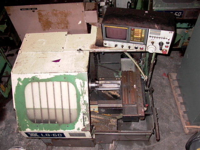 WASINO, No. LG-60, FANUC 3TC, 1986,GANG TOOLING