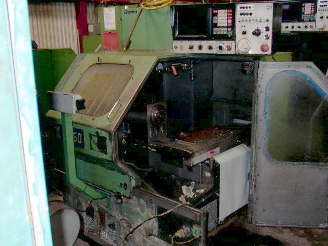 WASINO, No. LG-60, FANUC 3TC, 1986,GANG TOOLING