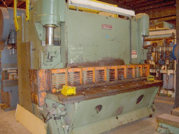 1/2" X 8' PACIFIC HYDRAULIC SHEAR,  3/4" MAXIMUM CAPACITY,