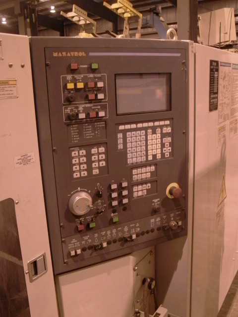 MAZAK SUPER-TURBO 510 MKII,  4000 WATT, 5' x 10', PALLET SHUTTLE, 2001, MAZATROL L32B CTRL