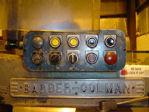 NO. 16-16 BARBER COLMAN, 6 DP, 16" DIA., 5" HOB DIA., DOUBLE THREAD WORM, DOUBLE THREAD VERT FEED,