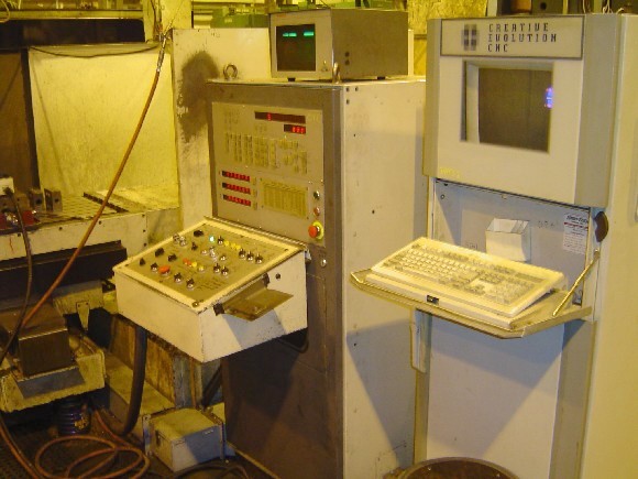 MAKINO FNC125-A20, 48"-X, 27"-Y, 27"-Z, 24" x 62-1/2" TBL, 50 TAPER, 20 ATC, CREATIVE EVOLUTION RETROFIT CTRL
