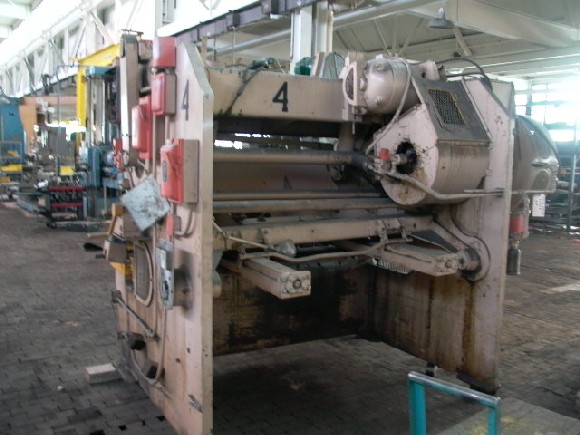 3/8" x 6' STEELWELD MDL 6BC-6, MECHANICAL, 48" FRONT GAUGE, 36" BACK GAUGE,7 HOLDDOWNS, 24" GAP