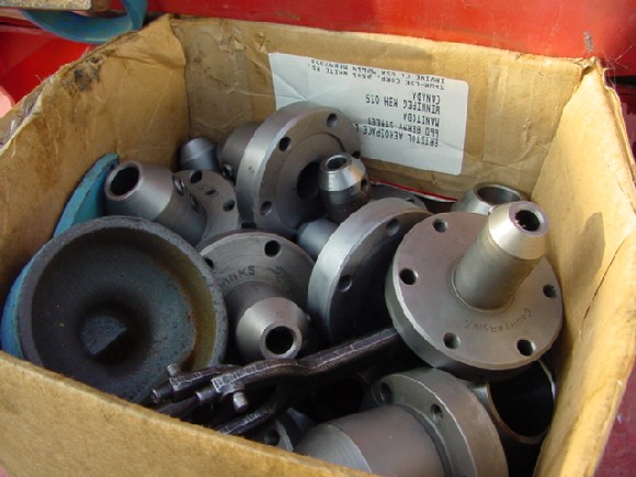 NO. HS-75R HUFFMAN, 5-AXIS, ALLEN BRADLEY CNC CTRL, 6" WHEEL DIA., 12" Z SLIDE, 18" Y SLIDE