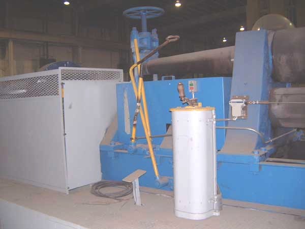 16' x 3/4" WICKS, 20" TOP ROLL, 14" BOTTOM ROLL, POWER ROLL ADJ., BASE PLATFORM