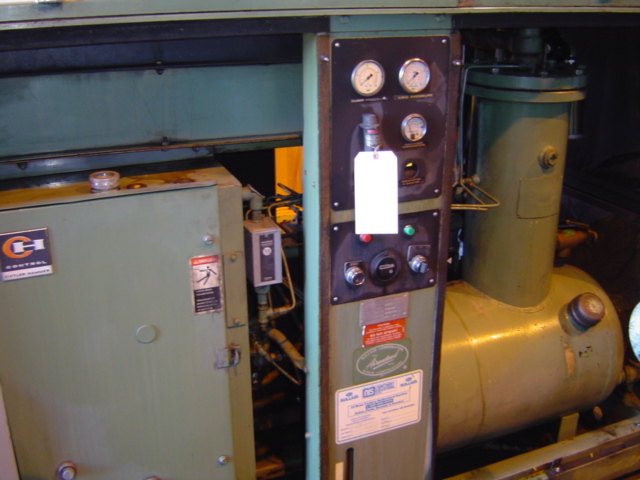 300 CFM, 100 PSI, SULLAIR, MDL LS-16, 60 HP, FULL ENCLOSURE, 125 GAL. TANK