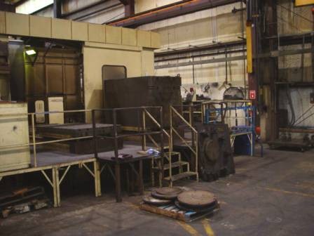 6" GIDDINGS & LEWIS, MDL MC60, #50 ANSI TAPER, 78"-Y, 96"-X, 84"-W, 48"-Z, 2500 RPM, (2) 48" x 72" PALLET, 300IPM, 120 ATC, G & L 8000M CNC CTRL, 1992