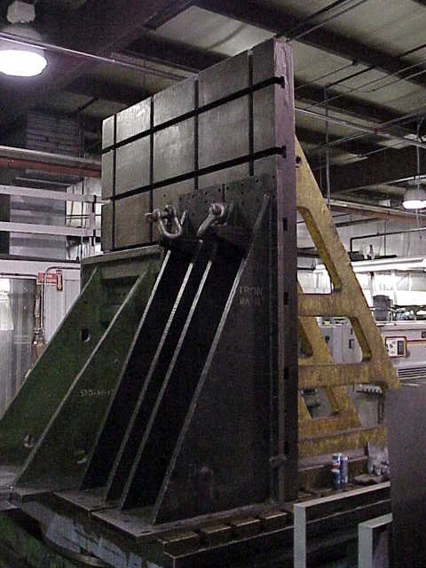 5.3" SCHARMANN MDL WF132, 120" CROSS TRVL, #50 CAT TAPER, 64" x 50" TBL, RECONDITIONED 2001, HEIDENHAIM NC CTRL TNC 310, DRO