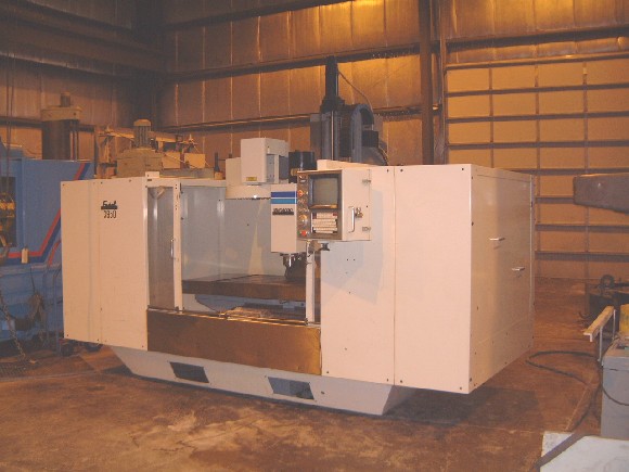 FADAL VMC6030, 62.5" x 30" TBL, X-60", Y-30", Z-30", CAT 40, 15 HP, 21 ATC, 10,000 RPM, CNC 88 FADAL CTRL, 1991