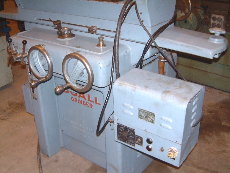 6" x 18" DOALL, 2 AXIS HYD PWR FEED, 8" x 1" x 3" WHEEL, 15" DIST UNDER WHEEL, SELECTRON ELECTRO-MAG CHK