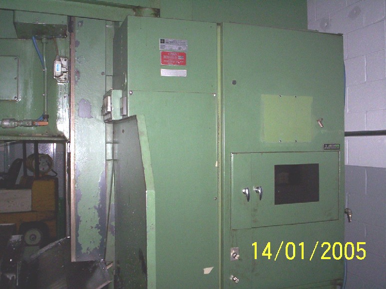 OKK MCV-630, 49.25"-X, 24.75"-Y & Z, 63" x 25-5/8" TBL, CAT 50, MITS M-2 CTRL, 1982