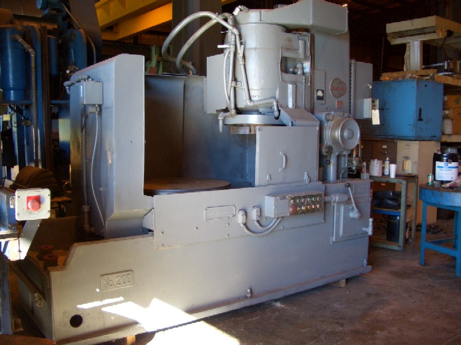 36" BLANCHARD #20D-36, 38" SW, 20" DIA. WHL CHK, 720 RPM WHL SPD, 6-33 RPM CHK SPDS,  50 HP, 1972