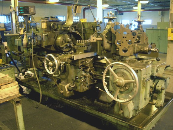 NO. 1A WARNER & SWASEY M3400, 16.25" SWOB, 13.25" SWOC, 3" BORE, 1497 RPM, 12" 3-JAW, 3-AXIS SONY DRO