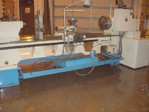 25" x 80" TOS, 25" OVERBED, 13.38" OVER CROSS SLIDE, 34.64" IN GAP, 10 HP, 2.79" HOLE, 2-AXIS SONY DRO, IN/MM, 1998