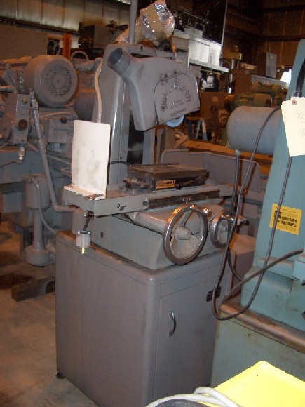 6" x 12" HARIG SUPER 612, 8" WHEEL, 1 HP, PERMANENT MAGNETIC CHUCK, WORK LIGHT