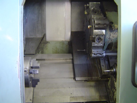 MORI SEIKI SL-4A, FANUC 11TE CONTROL, TAILSTOCK