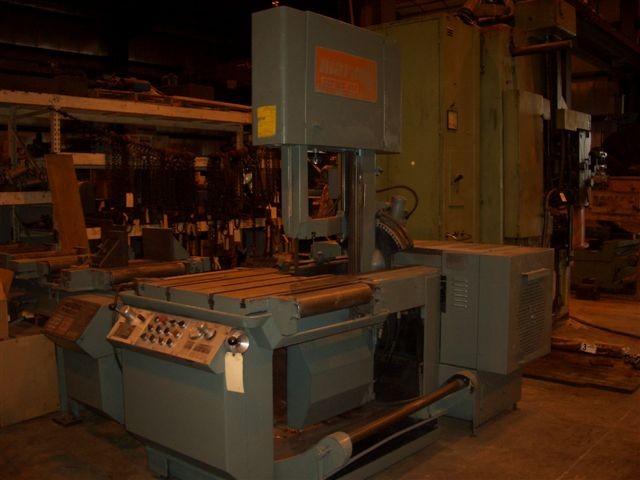 18" x 20" MARVEL 81APC, 14'6"L x 1-1/4"W BLADE, 60-400 FPM, 1987