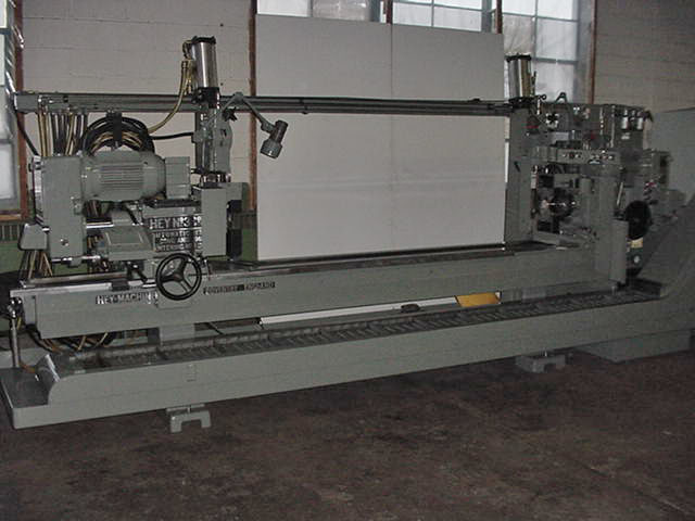 8" x 111" HEY MDL 3,  21" SW, 81-1180 RPM, 15 HP, DC INJ BRAKING, CENTRALIZED LUBRICATION, 1990