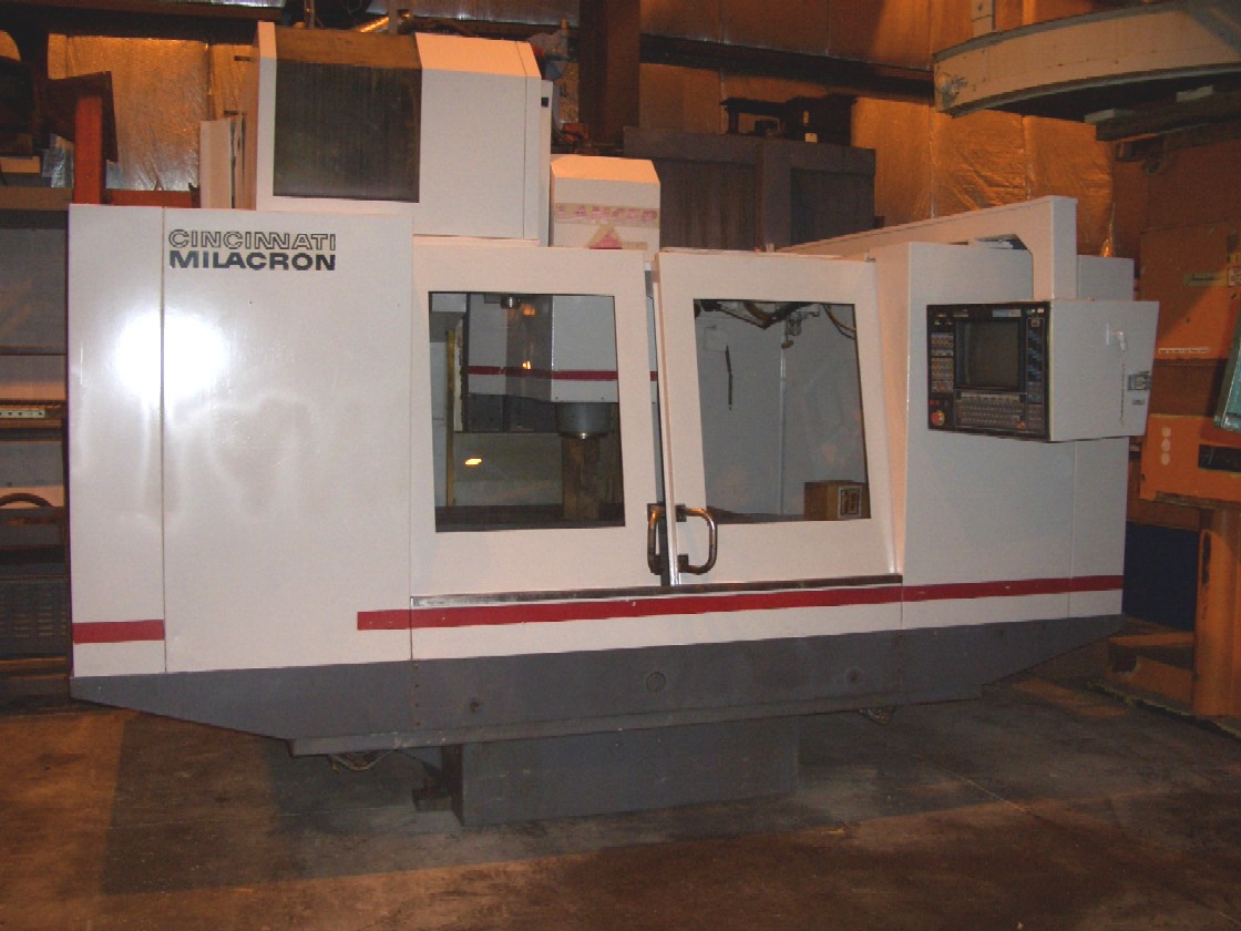 CINCINNATI LANCER 1250, 50"-X, 30"-Y & Z, 60" x 30" TABLE, ACRAMTIC 850SX CNC CTRL,  1994, THRU SPINDLE COOLANT