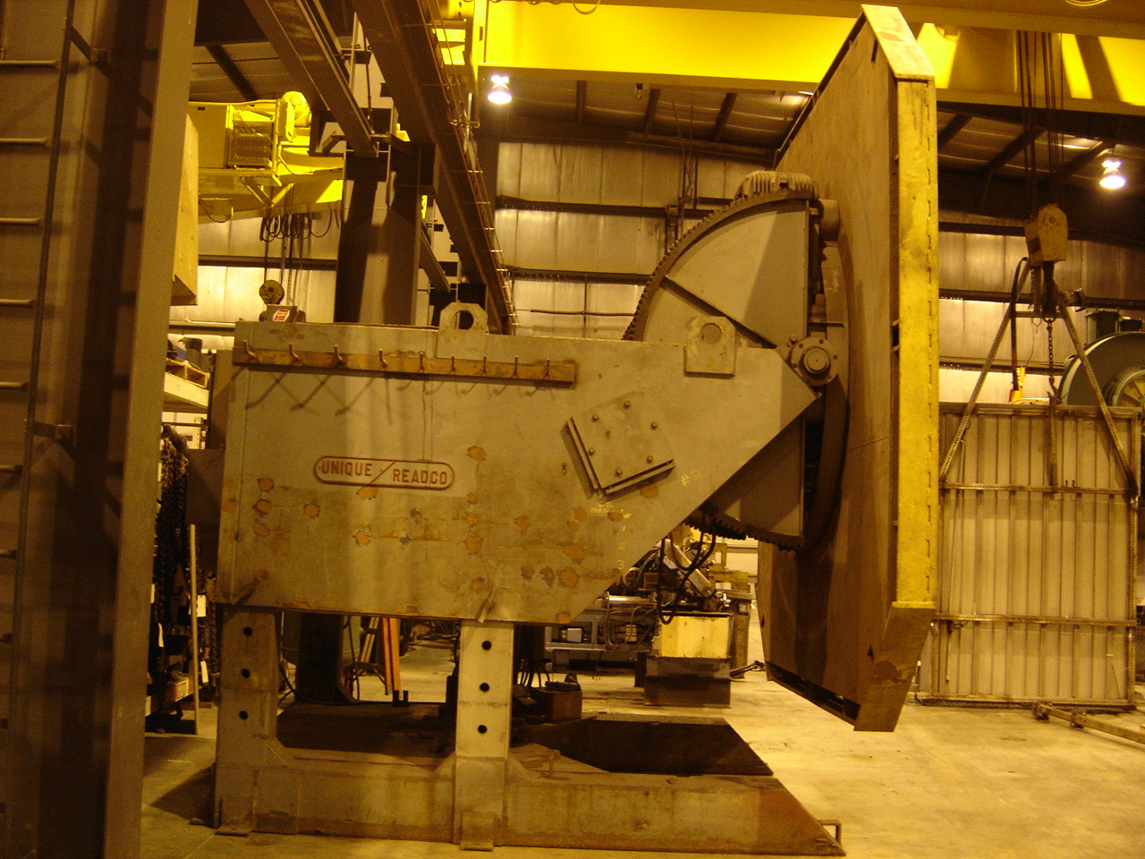 50,000 LB READCO, 144" x 144" TBL, 1967, VARY SPEED, TILT, NEW ELECTRONICS IN 2000