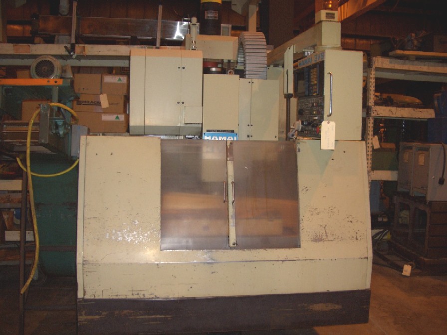 HAMAI 3VS, FANUC 11M, 17 X 34 TRAVELS, 24 ATC, 37 X 16 TABLE, 1986